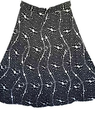 100% вискоза женская натуральная летняя длинная вискозная юбка cruz принт батал