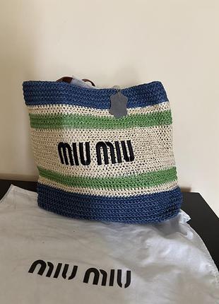 Сумка сумочка для шопінгу miu miu