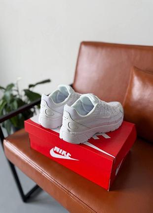 Кросівки nike p-6000 white 3