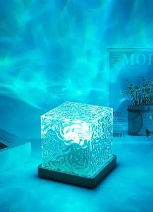 Настільна лампа з ефектом хвиль