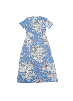 Платье макси в цветочный принт laura ashley