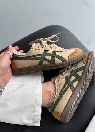 Кроссовки asics onitsuka tiger tokuten beige/green