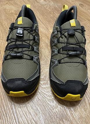 Salomon xa pro 3 gtx gore-tex женские спортивные треккинговые кроссовки4 фото