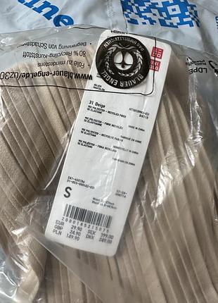 Плісіровані брюки uniqlo 8