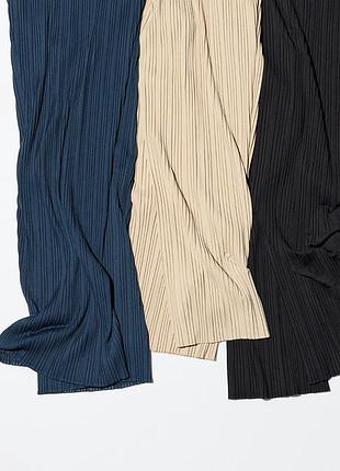 Плісіровані брюки uniqlo 2