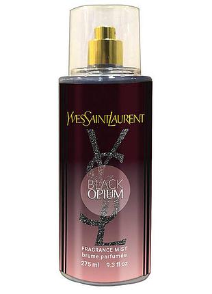 Парфюмированный спрей для тела yves saint laurent black opium exclusive euro 275 мл.аром