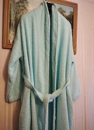 Миди-хлопок махра халат на запах pretty secrets
