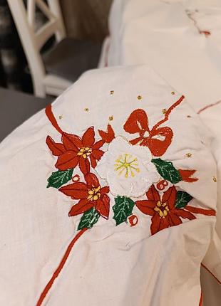 Скатертина серветка для кухні на стіл6 фото