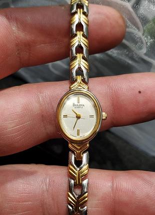 Bulova 98l20 кварцовий жіночій годинник, 1993р