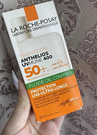 Сонцезахисний флюїд la roche-posay anthelios 400 oil control spf 50+