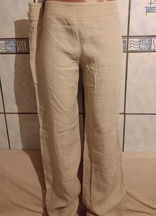 Брюки max mara льон