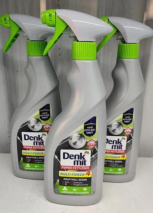 Denkmit power-fettlowerser multi-power 4 - спрей для удаления сильных жирных загрязнений 4 в 1, 750 мл
