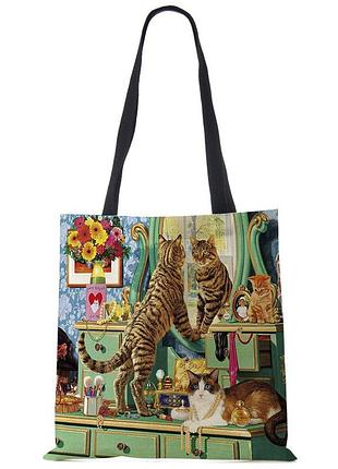 Сумка 👜 шоппер котики 🐈
