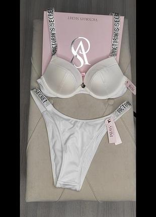 Купальник украшен камушками victoria's secret 34a оригинал