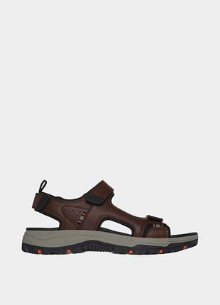 Чоловічі сандалії skechers / сандалії коричневого кольору