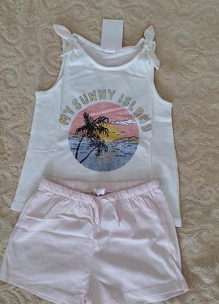 Набор для девочки 3-4 года h&amp;m