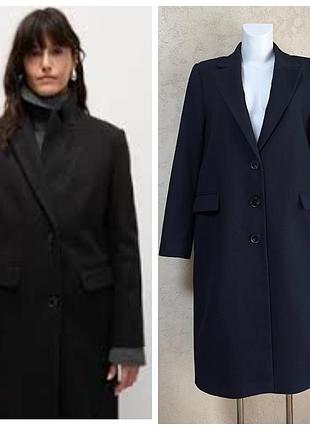 Женское пальто mark & Spencer черного цвета