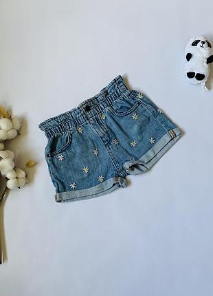 👖 джинсові шорти m&s 3–4 роки
