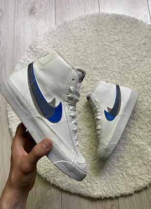 Женские кожаные кроссовки nike breathe blazer 38.5(24см)
