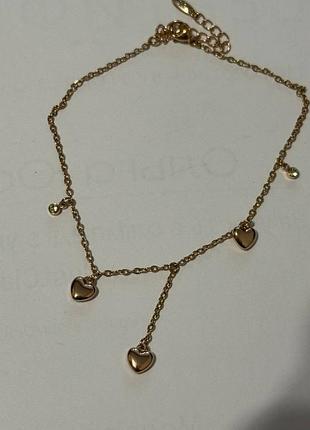 Браслет на ногу xuping