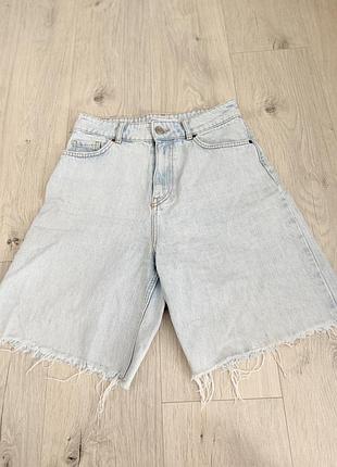 Джинсові бермуди zara