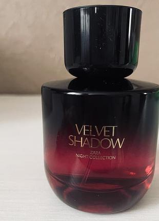 Парфюм zara velvet shadow