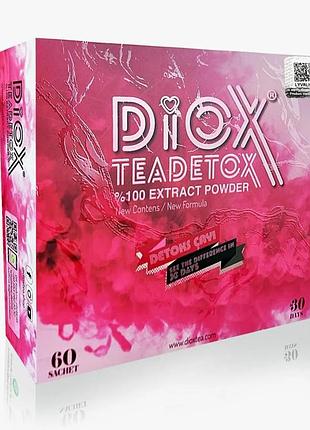 Diox tea detox — чай для похудения и снижения аппетита. оригинал. турция
