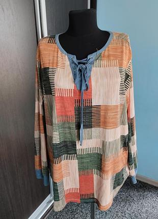 Блуза большой размер