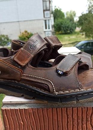 Шкіряні босоніжки, сандалії gallus