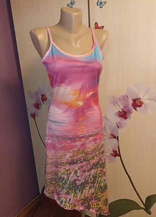 Фирменный сарафан,сетка в идеале!!!