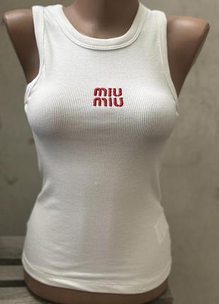 Майка «miumiu»
