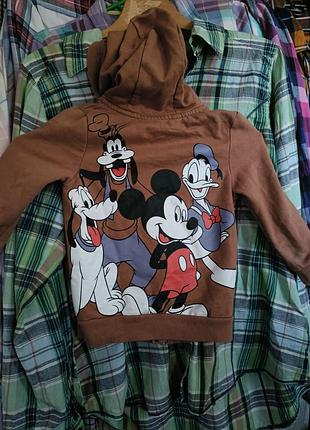 Худи толстовка 2-3года дисней герои