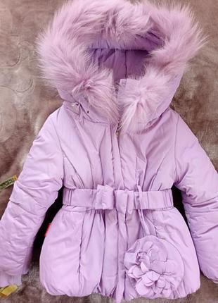 Теплая, зимняя курточка, размер 104