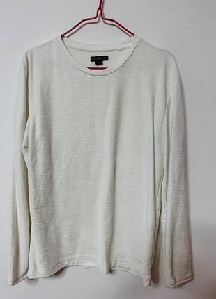 Толстовка реглан кофта мужская белая ostin, размер s - m