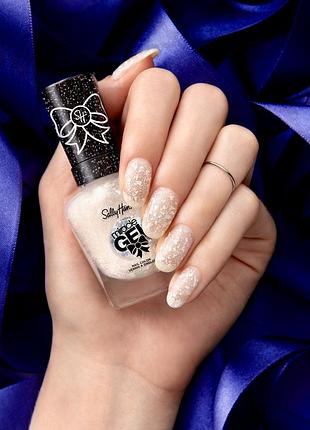 Сша 🇺🇸 лак для нігтів з ефектом гелю sally hansen miracle gel відтінок 900 snow what you want