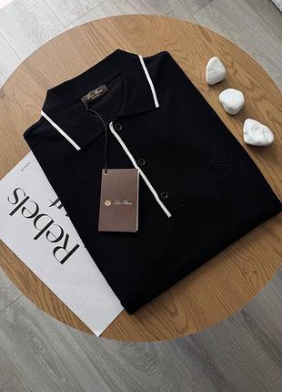Чоловіча футболка поло loro piana premium , з бірками3 фото