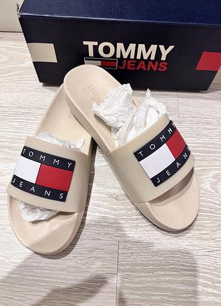 Шлепанцы tommy jeans