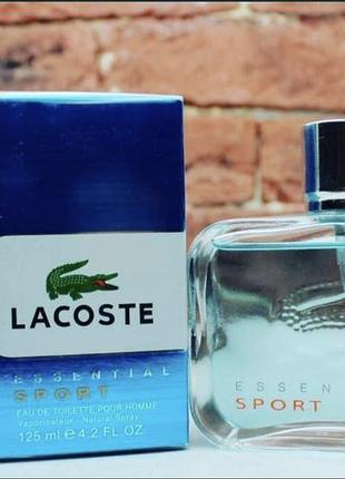 Духи чоловічі lacoste essential blue sport. парфюмы лакосте блу спорт