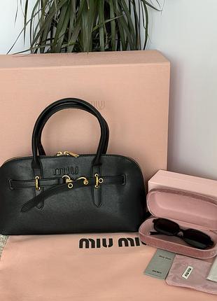 Сумка miu miu matelassé top handle