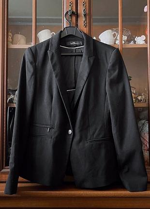Черный пиджак жакет tailoring