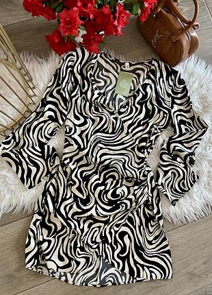 Стильна сукня🦓 🏷️h&m розмір—м стан—нова🔍
