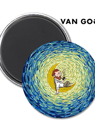 Магнит на холодильник vincent willem van gogh висент ван гг 09