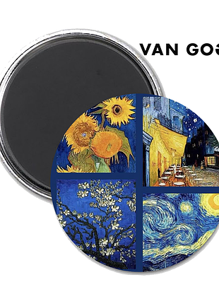 Магнит на холодильник vincent willem van gogh висент ван гг 14