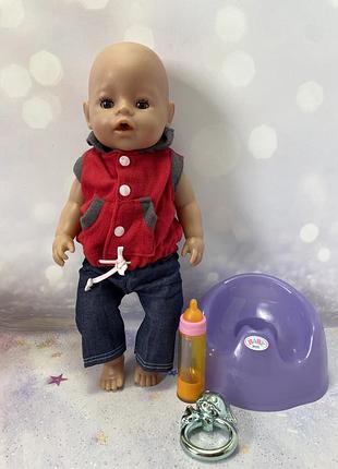 Бебі борн baby born zapf creations хлопчик