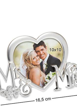 Фоторамка металева bellezza містер і місія 16.5х11 см 1602348