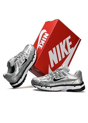 Кроссовки prm nike p-6000 silver 🔥