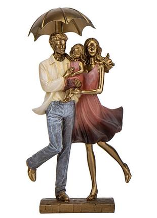 Статуэтка lefard прогулка с дочкой 29х14х7 см 12007-256