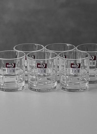 Набір склянок для віскі грація 6 штук 340 мл 1y2041-2