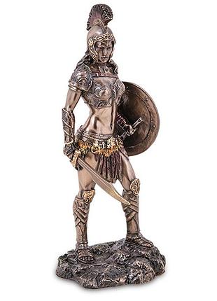 Статуэтка veronese амазонка воинственная женщина 23х11 см 1907221 полистоун покрытая бронзой