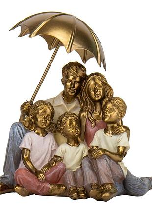 Статуэтка lefard счастливая семья 17х17х11 см 12007-255